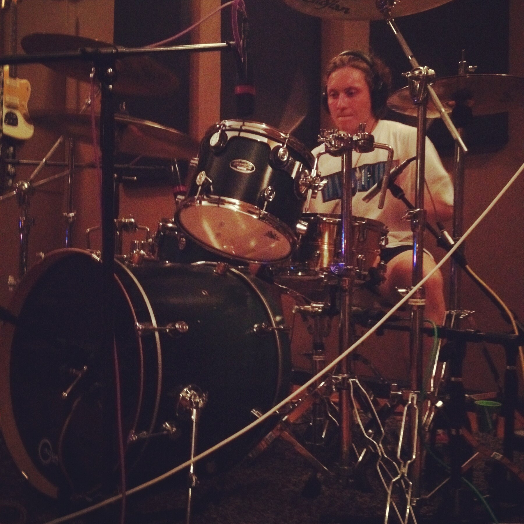 Drum tracking for Colourmeinkindness