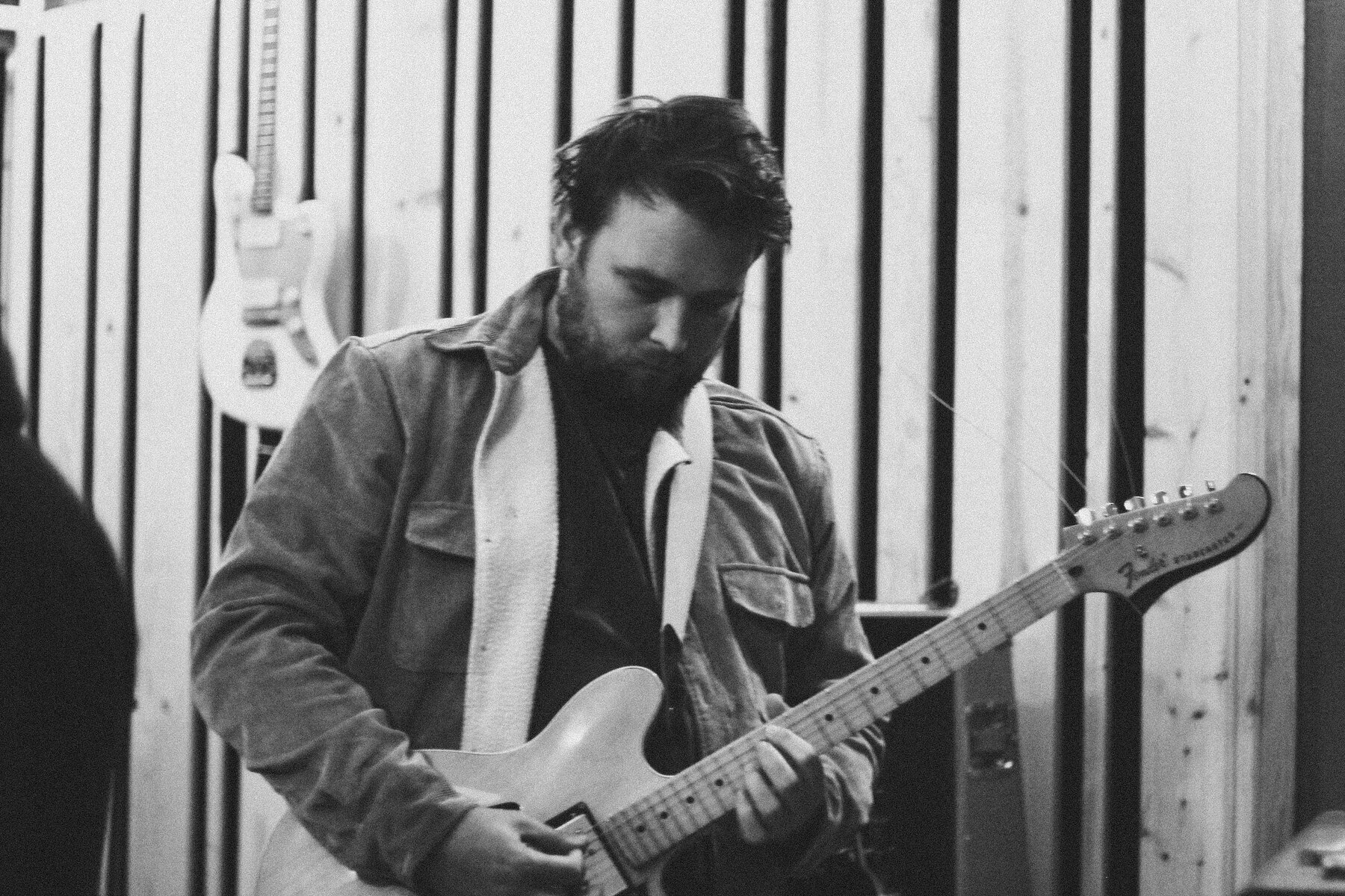 Guitar tracking for RARE at The Panda Studios