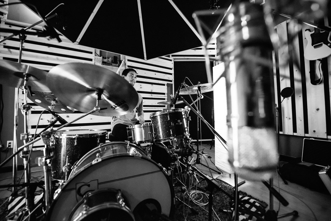 Drum tracking session